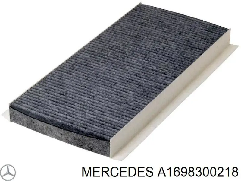 A1698300218 Mercedes filtro habitáculo