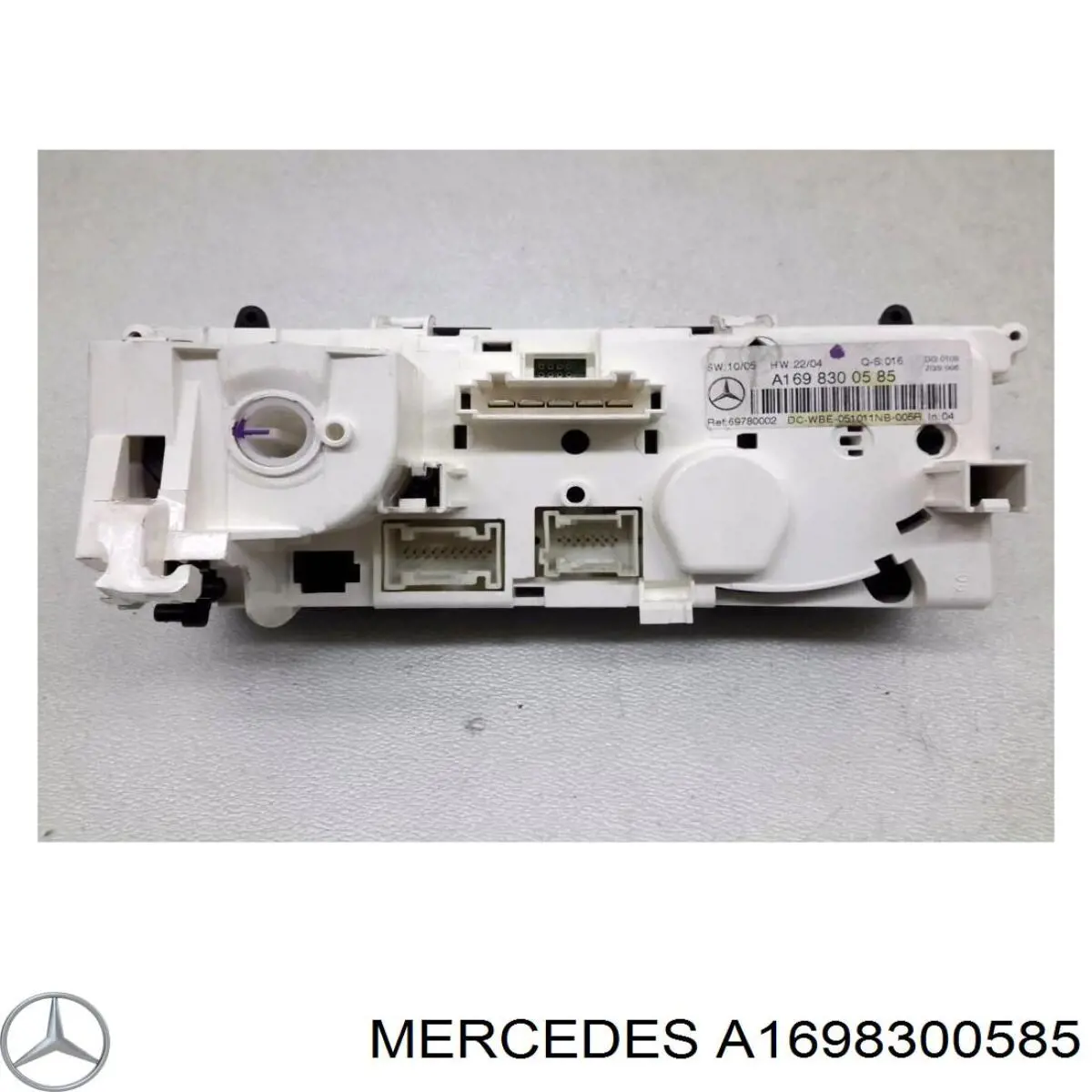 Módulo de modos de calefacción/aire acondicionado Mercedes A1698300585 precio, desde 48,40 EUR
