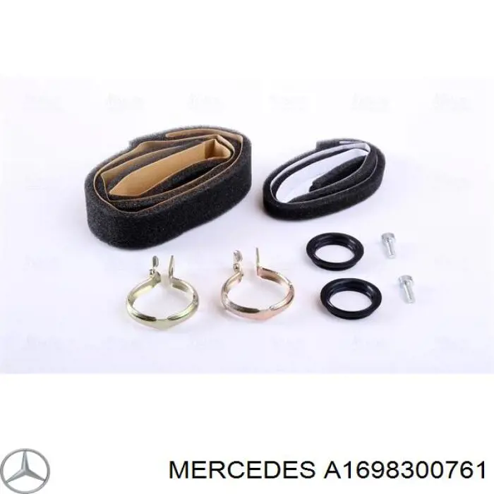 A1698300761 Mercedes radiador de calefacción