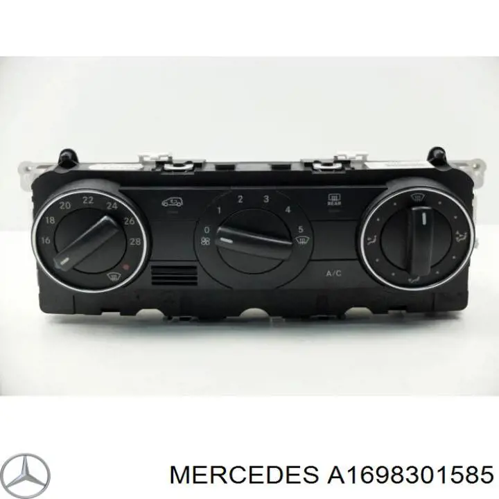 Comprar 1698301585 Mercedes Unidad de control aire acondicionado