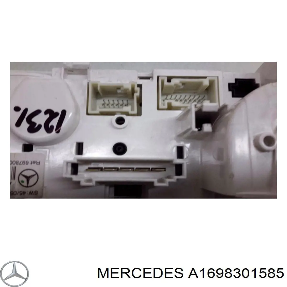 A1698301585 Mercedes unidad de control, calefacción/ventilacion