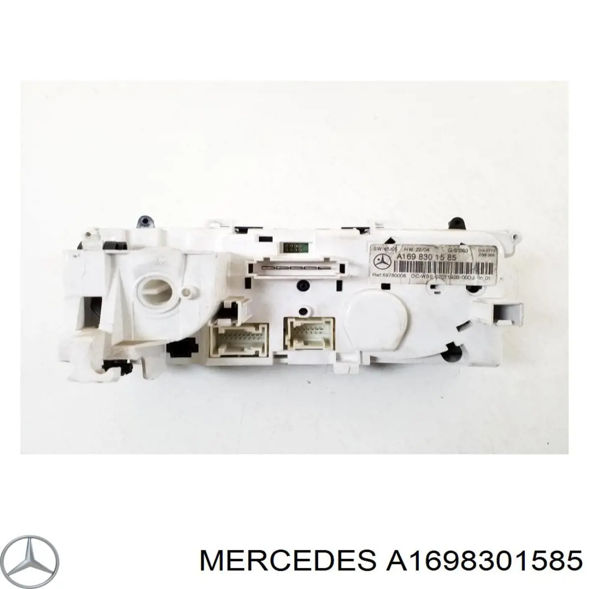 Comprar A1698301585 Mercedes Unidad de control aire acondicionado
