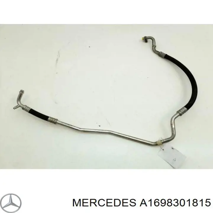 Tubería de baja / alta presión, aire acondicionado, de evaporador a compresor Mercedes B (W245)