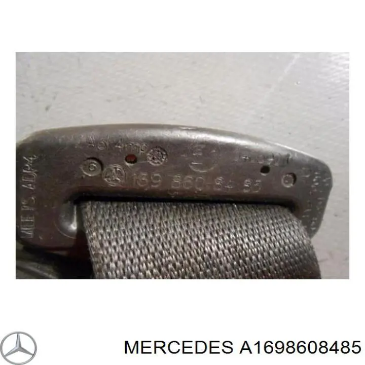 Comprar A1698608485 Mercedes Cinturón de seguridad delantero derecho