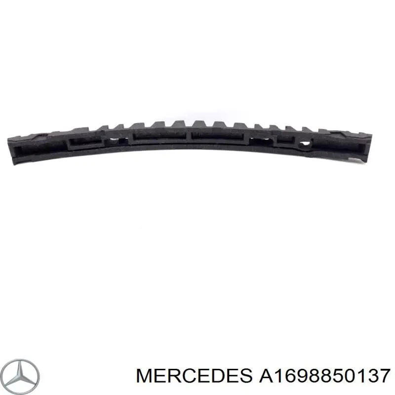 A1698850137 Mercedes refuerzo parachoque delantero