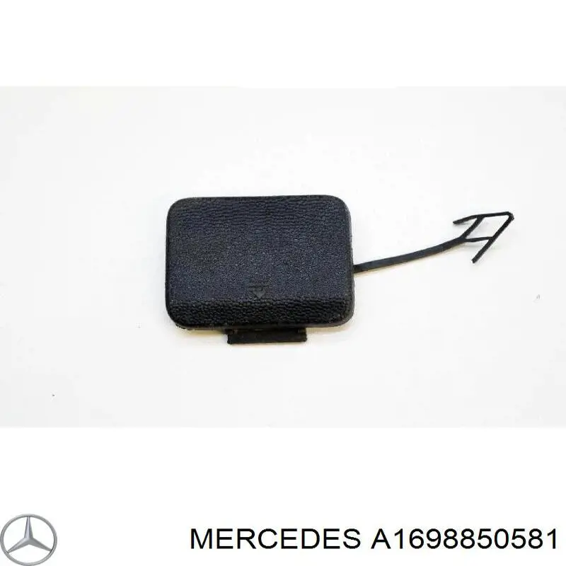 Tapa gancho de arrastre, delantera Mercedes A 
