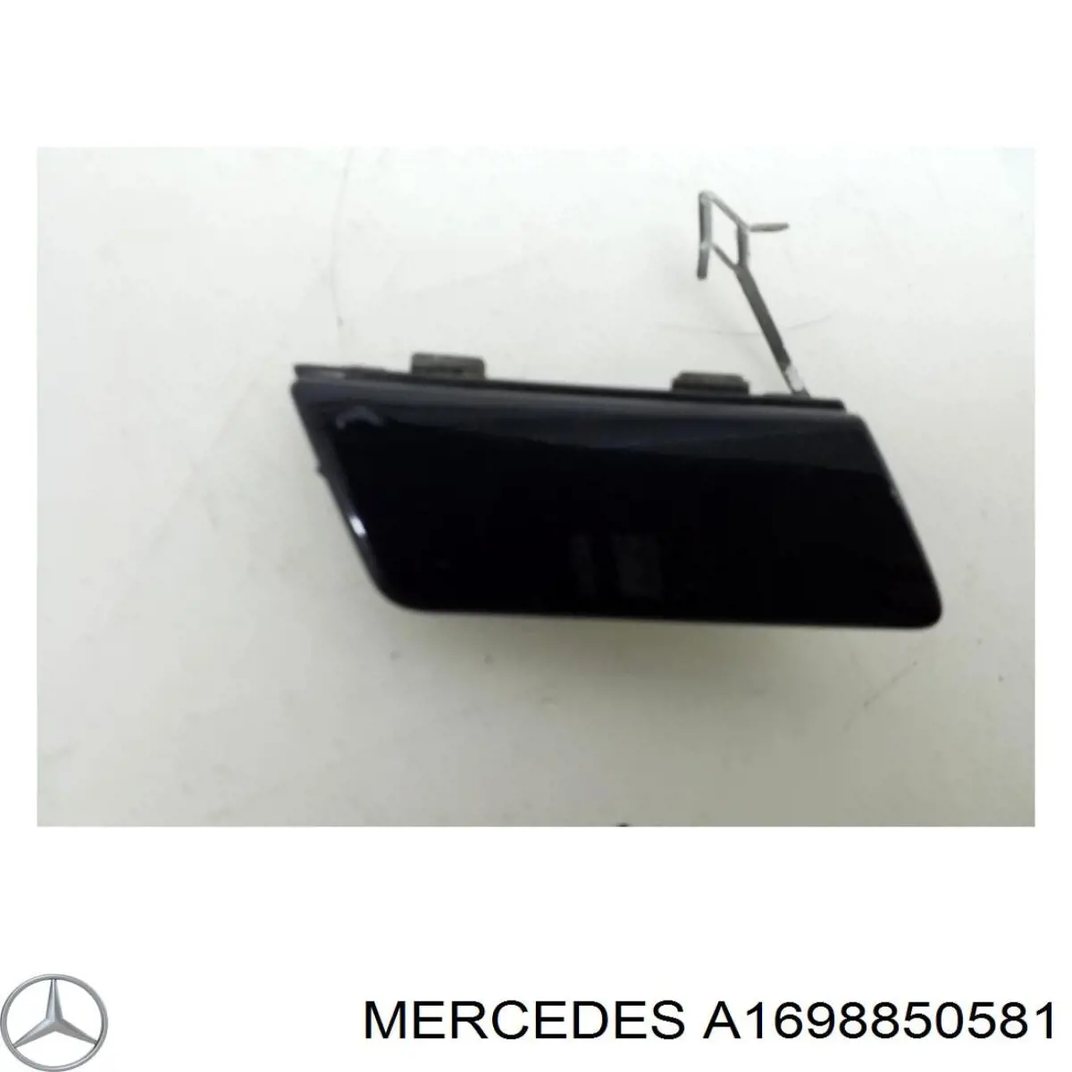 Cobertura de parachoques, enganche de remolque, delantera  para Mercedes A  W169