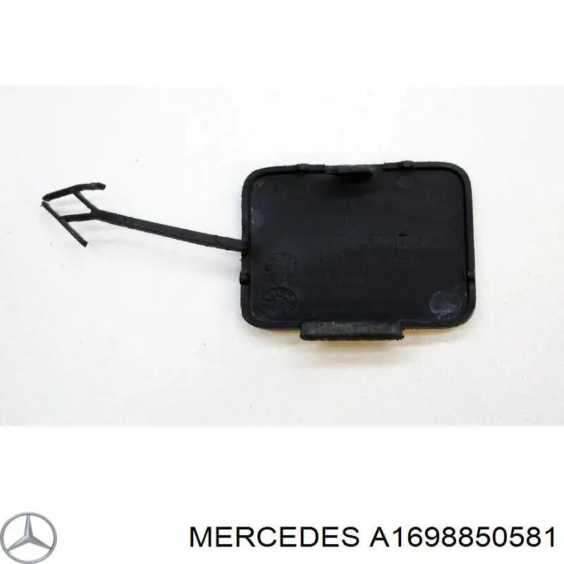 A16988505819999 Mercedes cobertura de parachoques, enganche de remolque, delantera