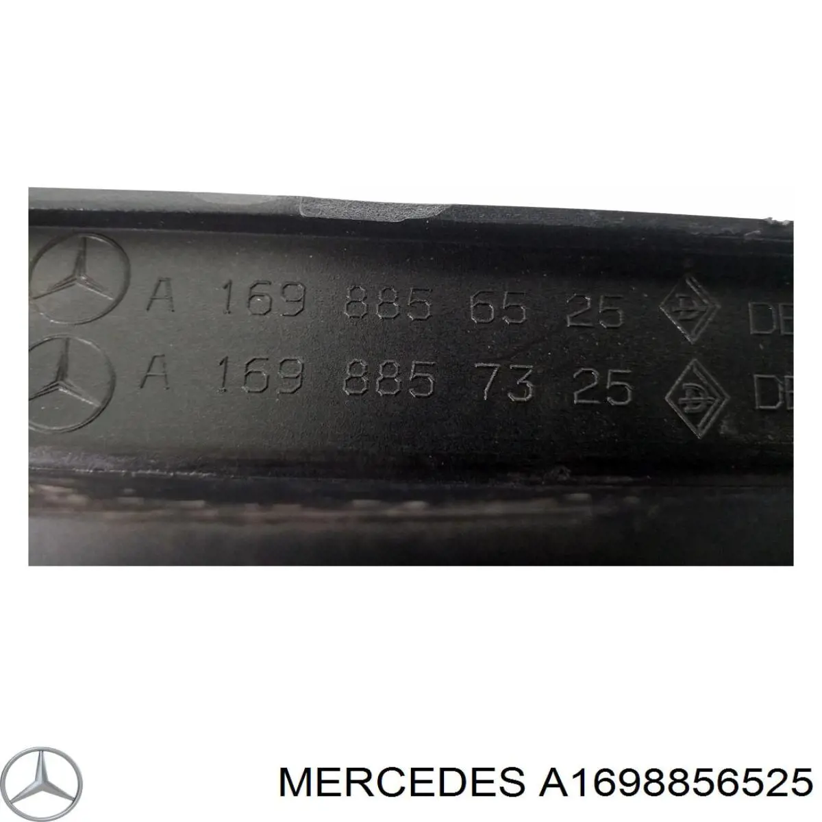 A16988565259999 Mercedes parachoques trasero