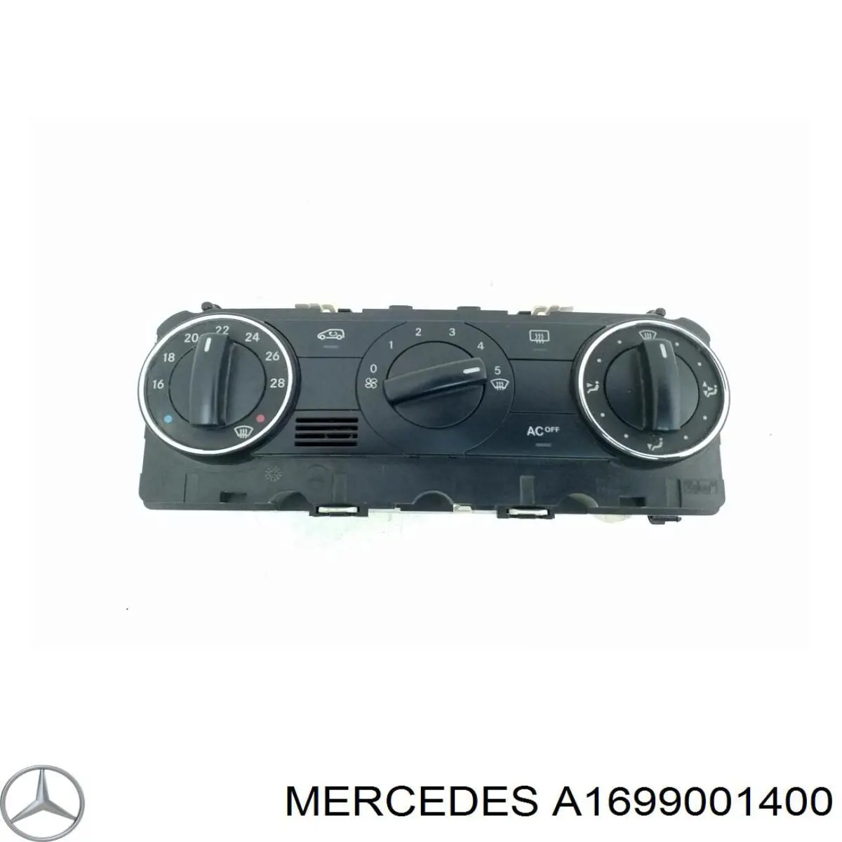 A1699001400 Mercedes unidad de control, calefacción/ventilacion