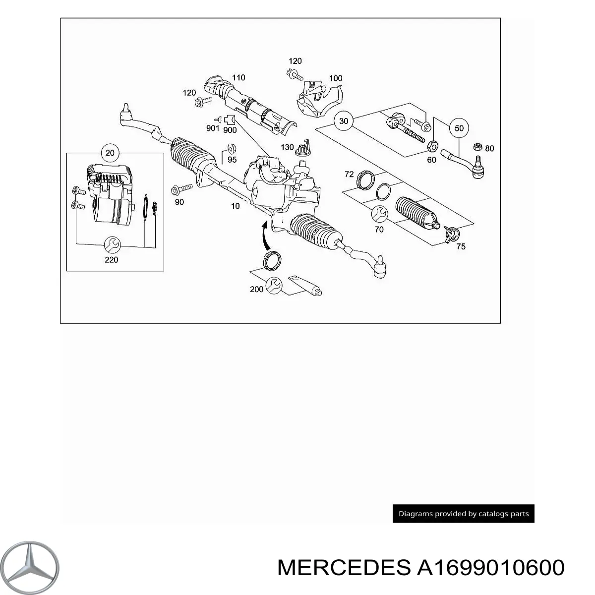 A169901060080 Mercedes