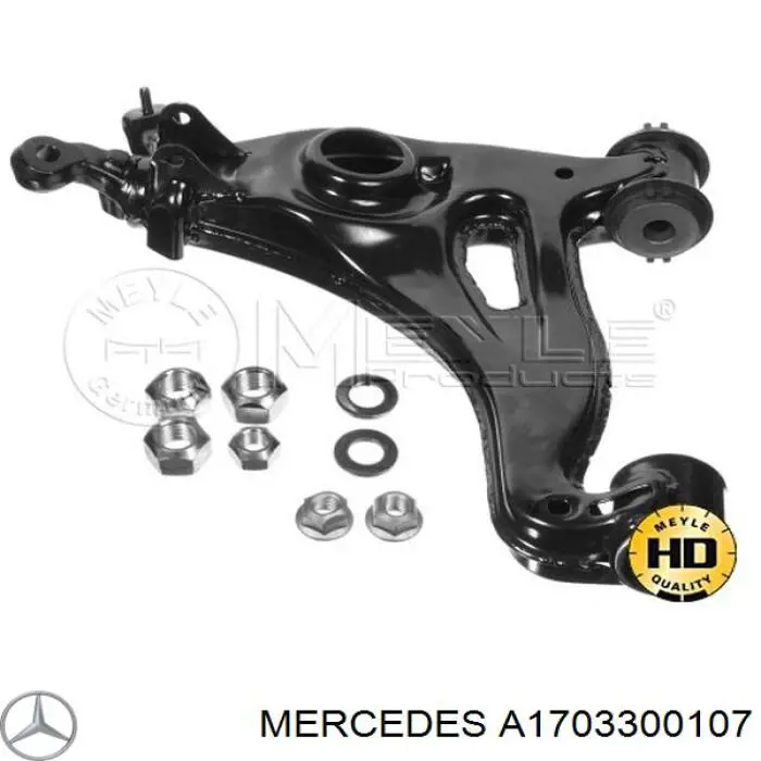 Brazo inferior izquierdo de la suspensión delantera Mercedes A1703300107 precio, desde 104,91 EUR