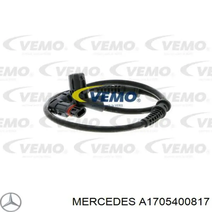 A1705400817 Mercedes sensor abs delantero izquierdo