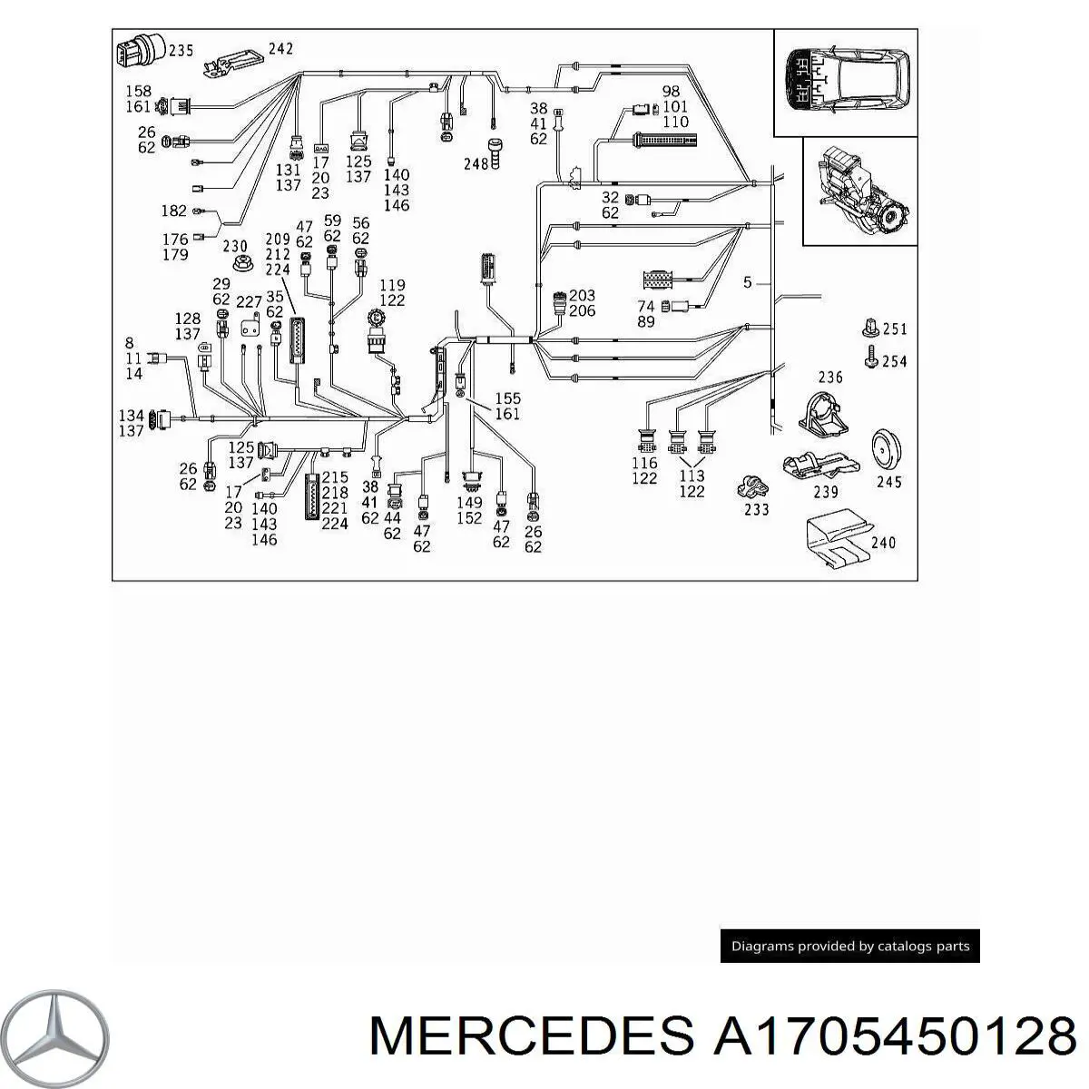 Comprar A1705450128 Mercedes 
