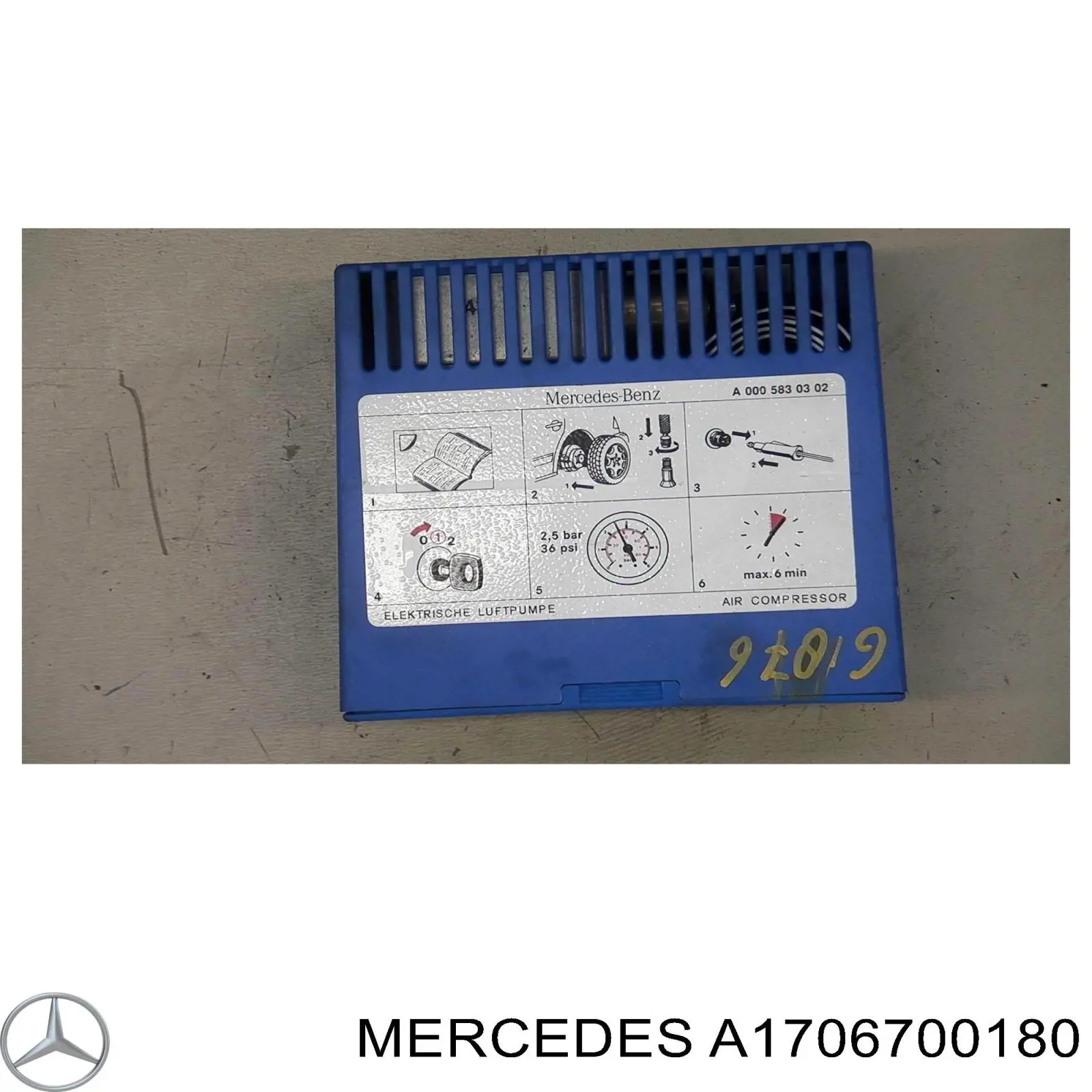 Comprar A1706700180 Mercedes Luna trasera