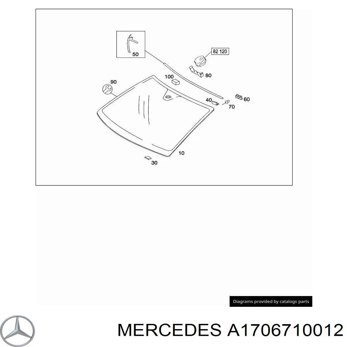  Mercedes A1706710012 precio, desde 4,30 EUR