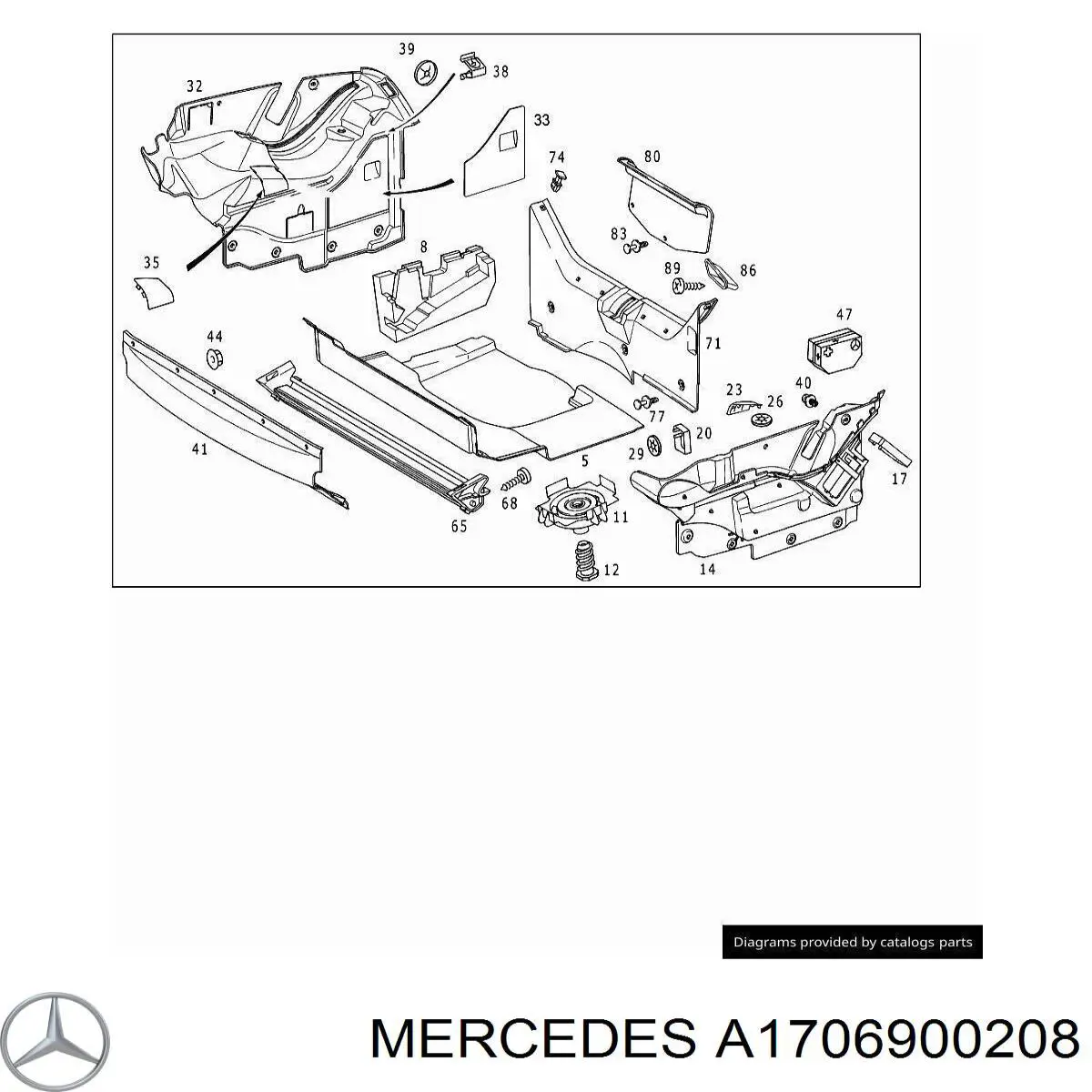  Mercedes A1706900208 precio, desde 246,42 EUR