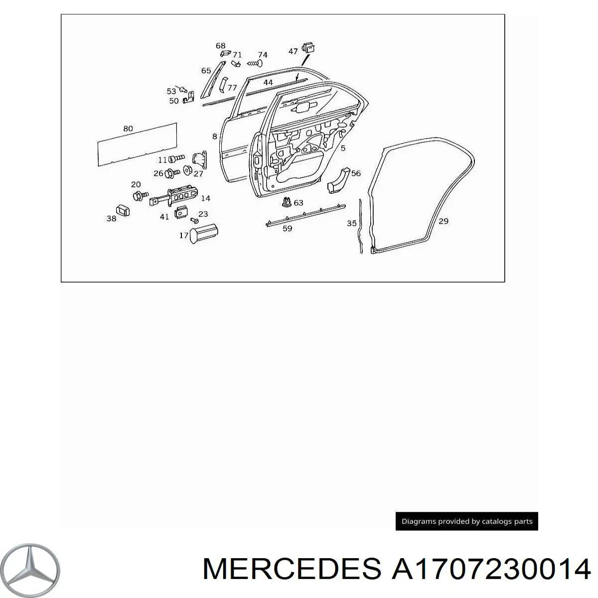  Mercedes A2027230014 precio, desde 5,75 EUR