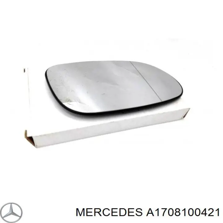 Cristal de retrovisor exterior derecho para Mercedes CLK (C208)