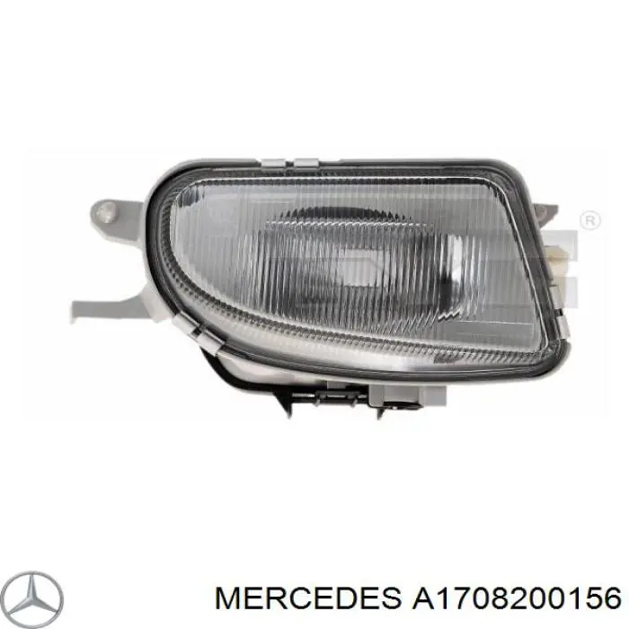 A1708200156 Mercedes luz antiniebla izquierdo