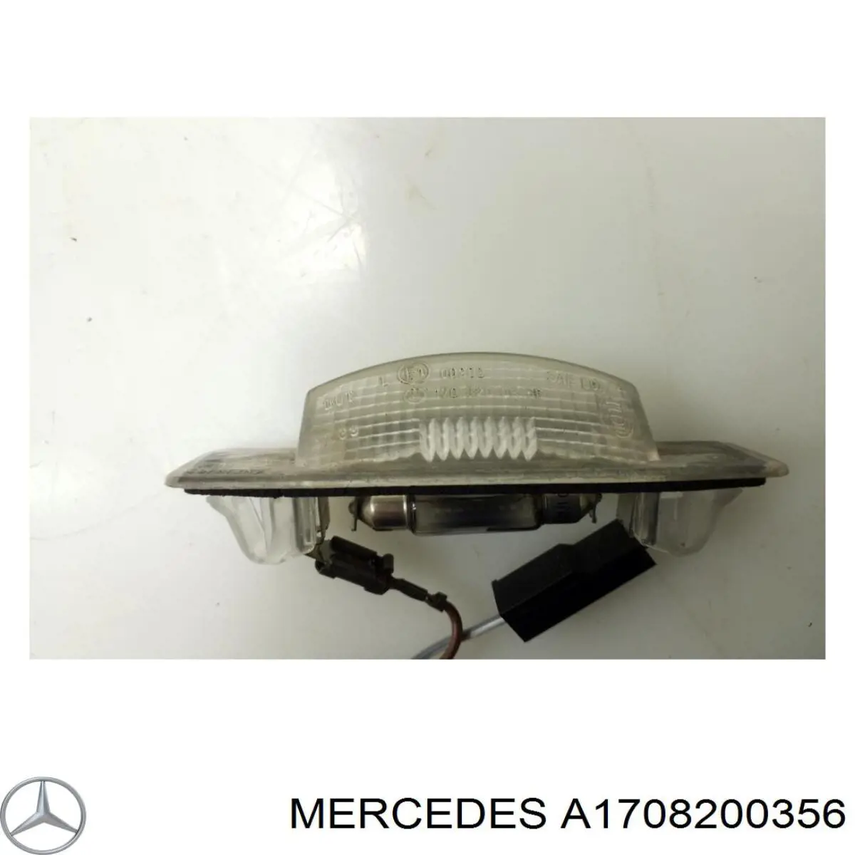 Luz de matrícula para Mercedes C (W202)