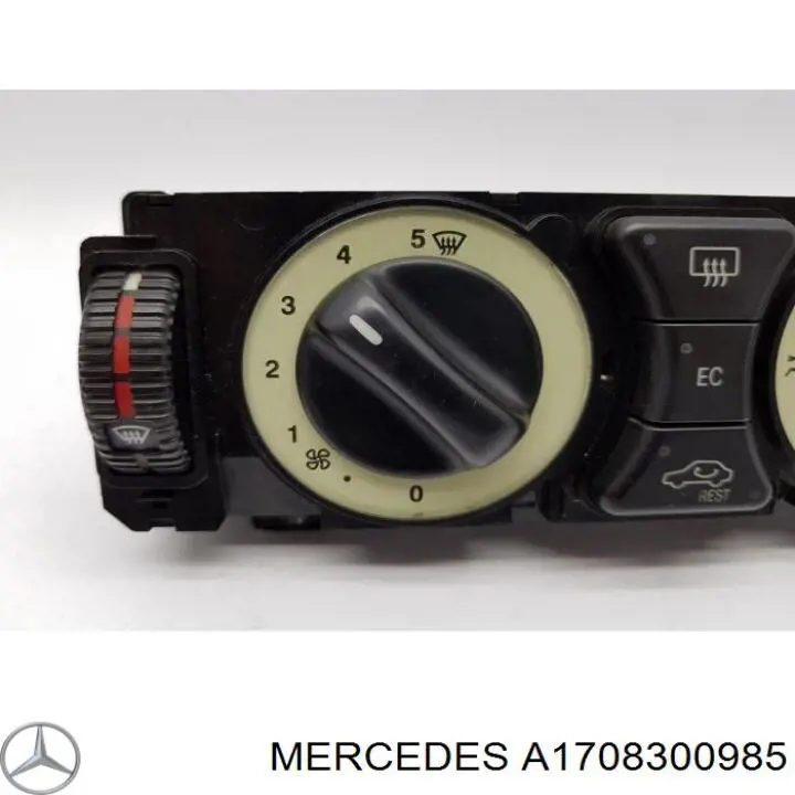 A1708300985 Mercedes unidad de control, calefacción/ventilacion