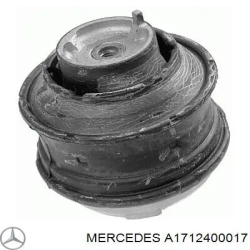 A1712400017 Mercedes soporte motor izquierdo