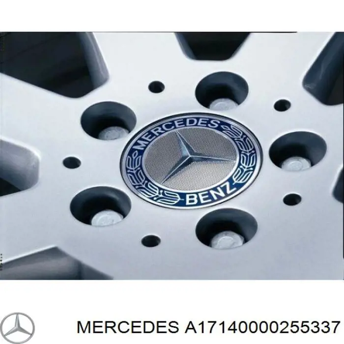Tapa de rueda Mercedes A17140000255337 precio, desde 55,18 EUR