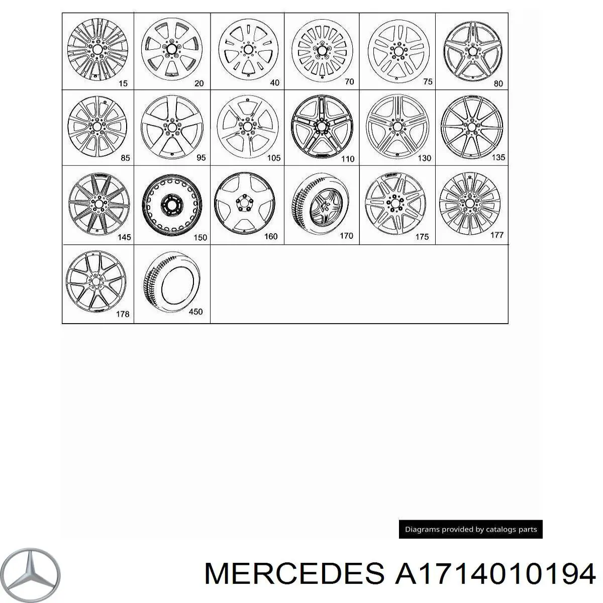 Comprar A1714012794 Mercedes 