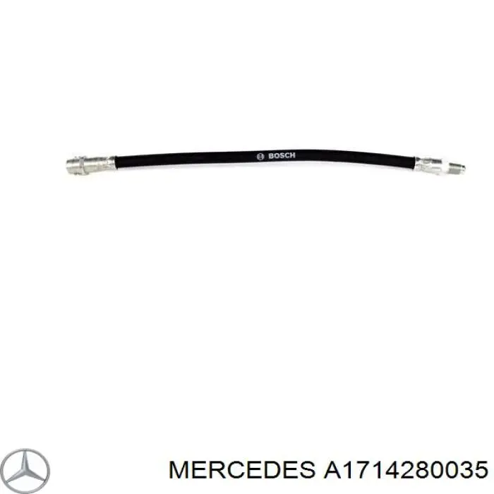 A1714280035 Mercedes latiguillo de freno trasero