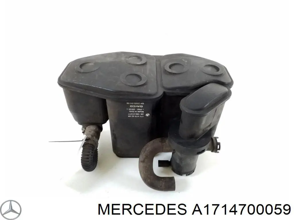 Filtro de carbón activado Mercedes A1714700059 precio, desde 724,15 EUR
