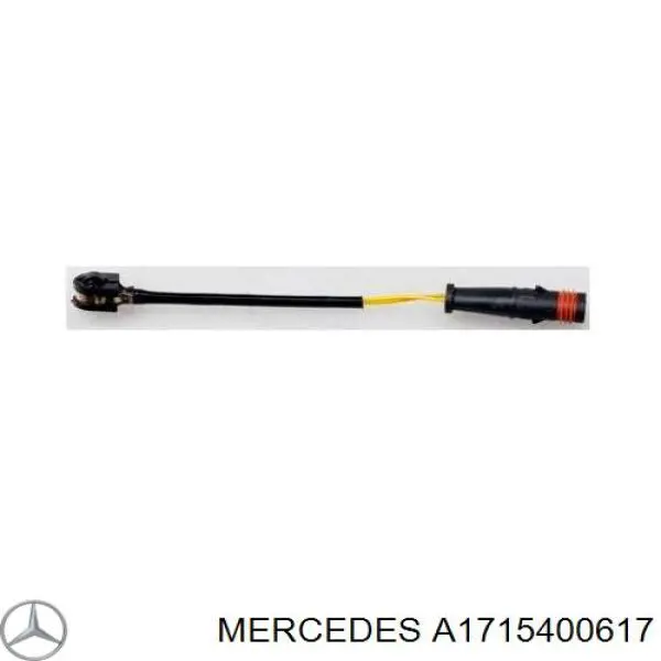 Sensor de desgaste de las pastillas de freno delanteras A1715400617 Mercedes