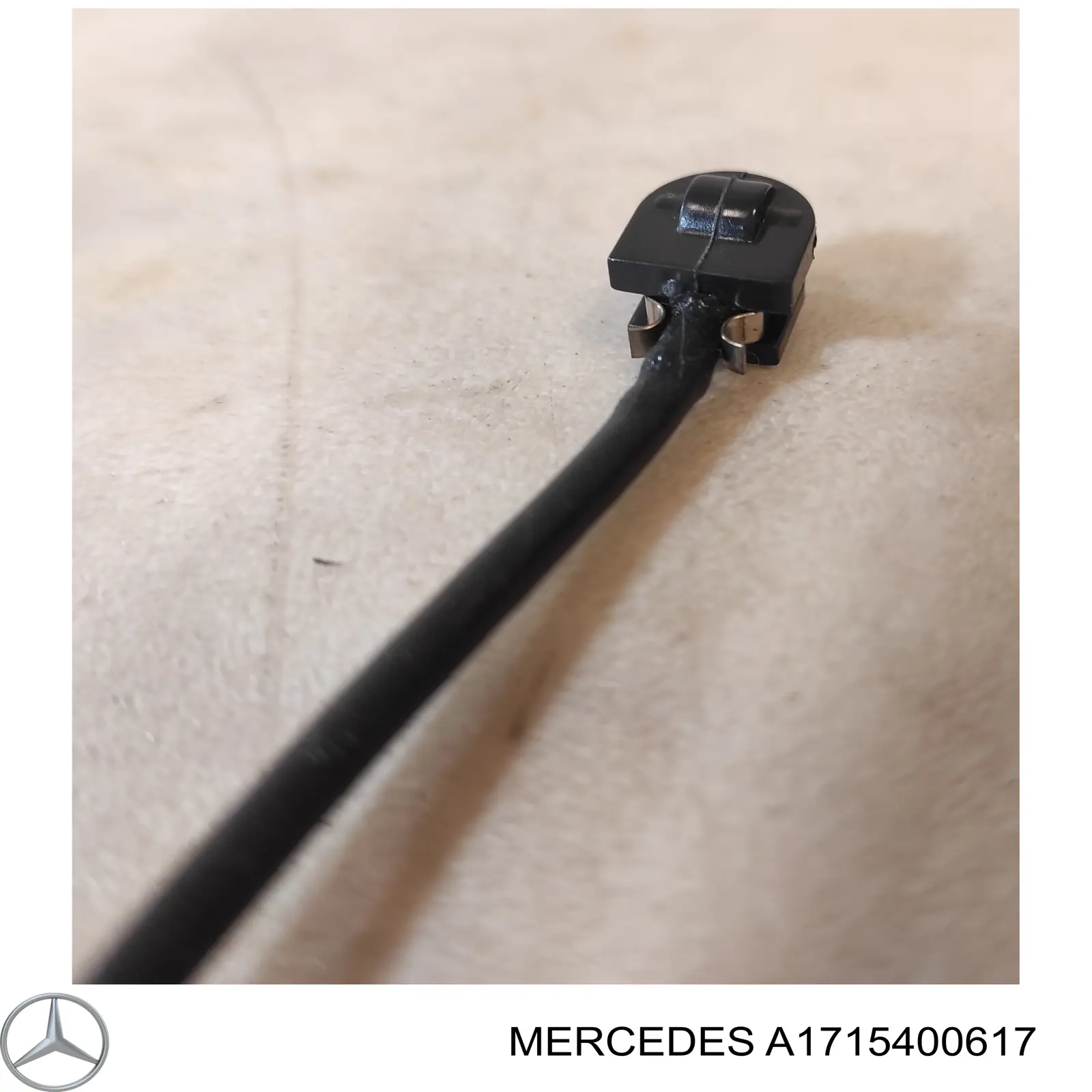 Sensor de desgaste de las pastillas de freno delanteras A1715400617 Mercedes
