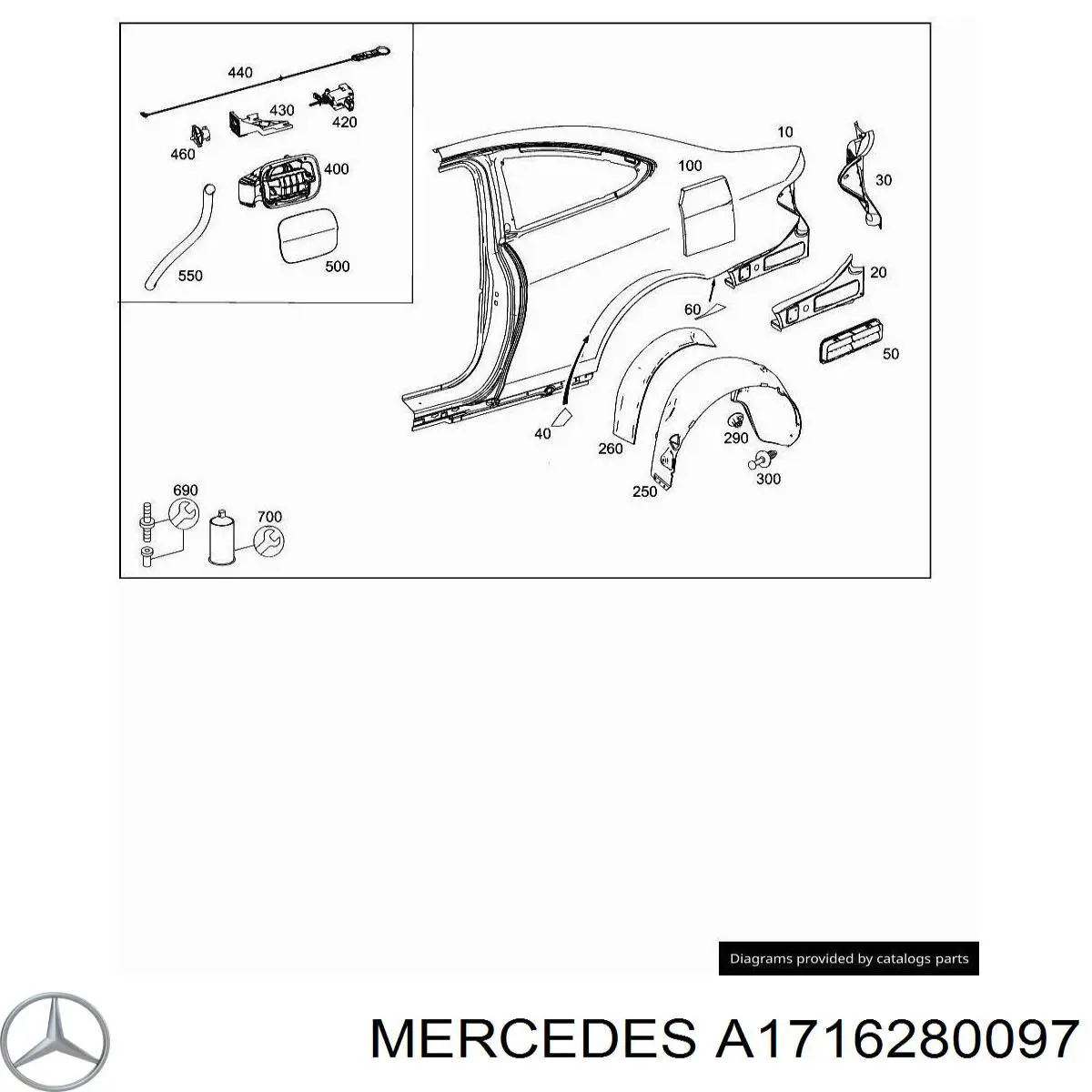 Comprar A1716280097 Mercedes 