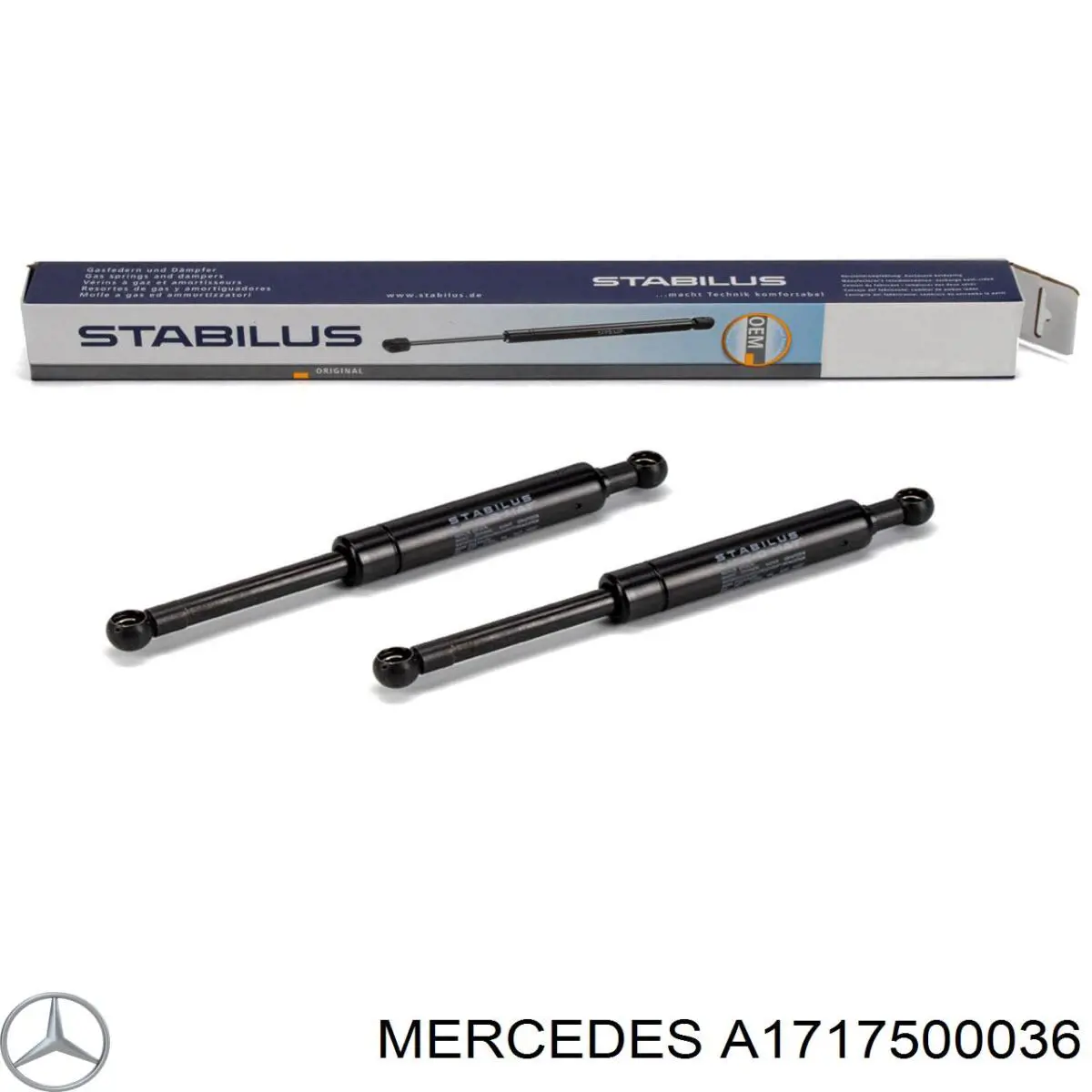 Amortiguador maletero 920 Stabilus