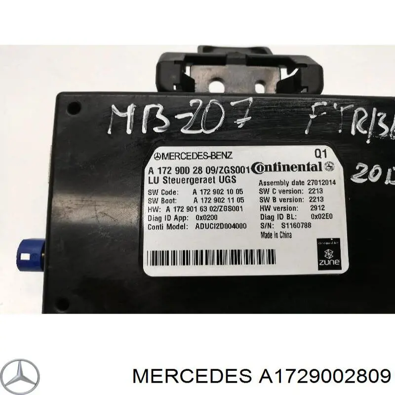 A1729002809 Mercedes