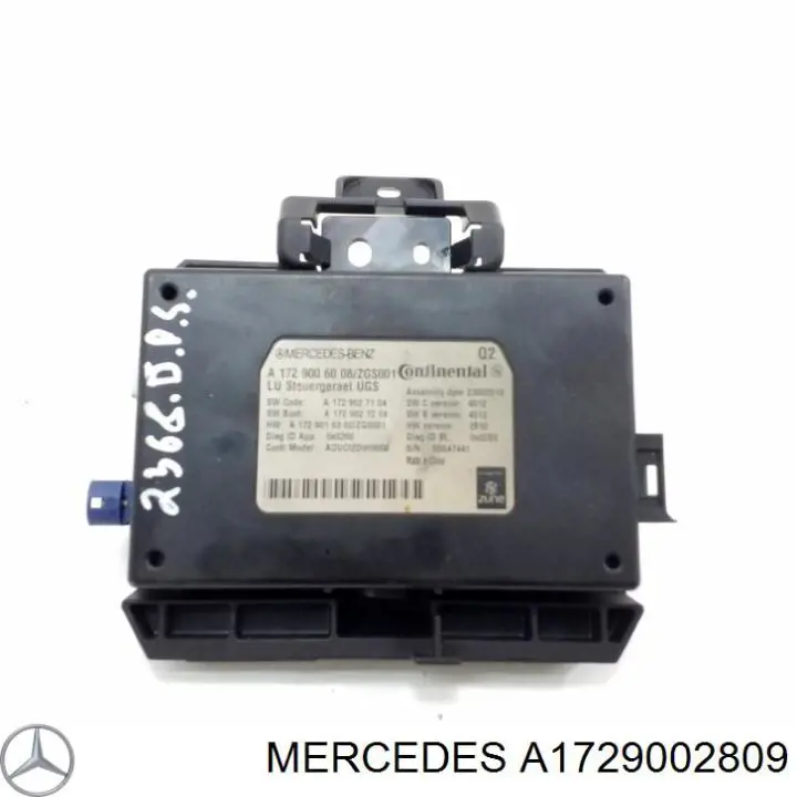 A1729002809 Mercedes 