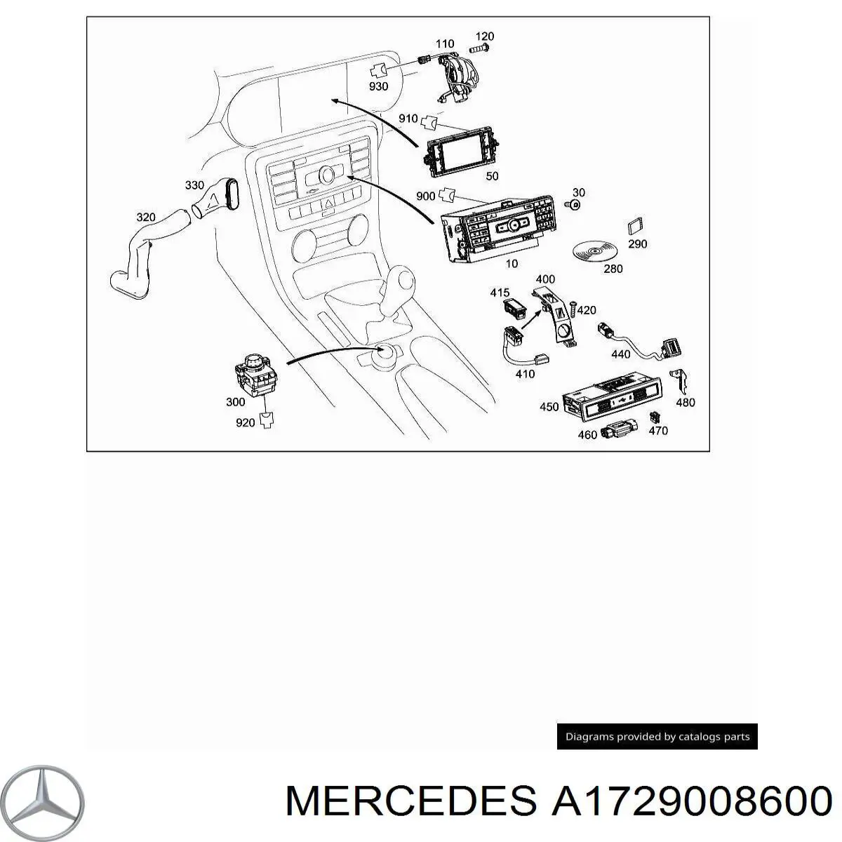  Mercedes A172900400480 precio, desde 222,16 EUR