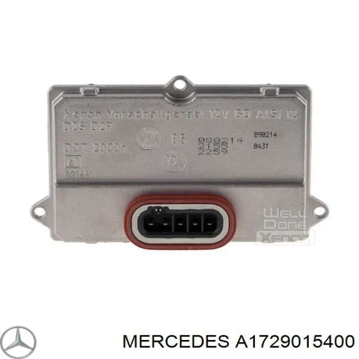 Unidad de control de xenón A1729015400 Mercedes