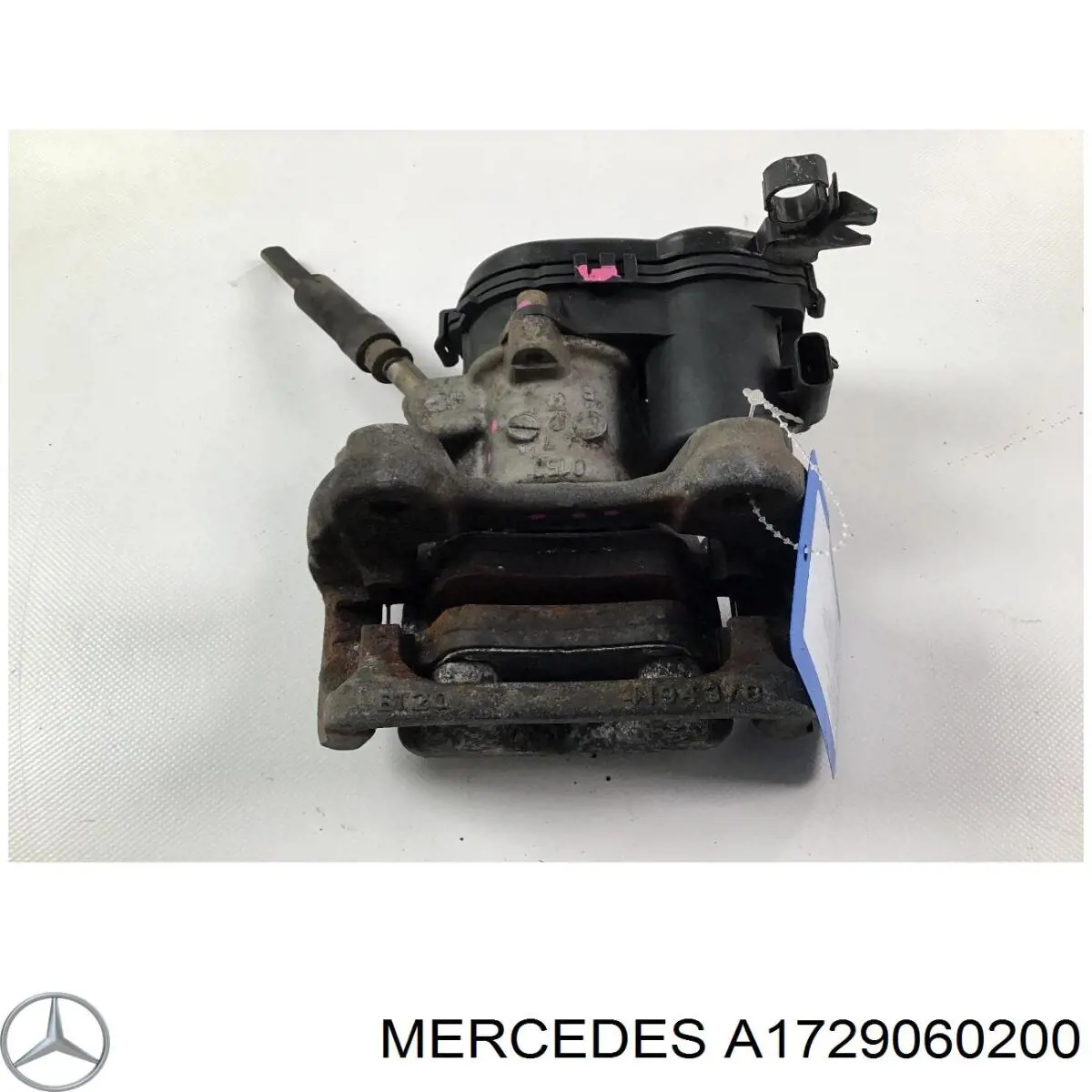 A1729060200 Mercedes motor del accionamiento de la pinza de freno trasera