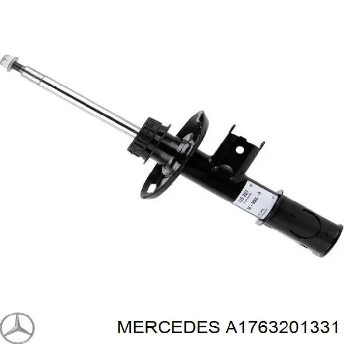 A1763201331 Mercedes amortiguador trasero