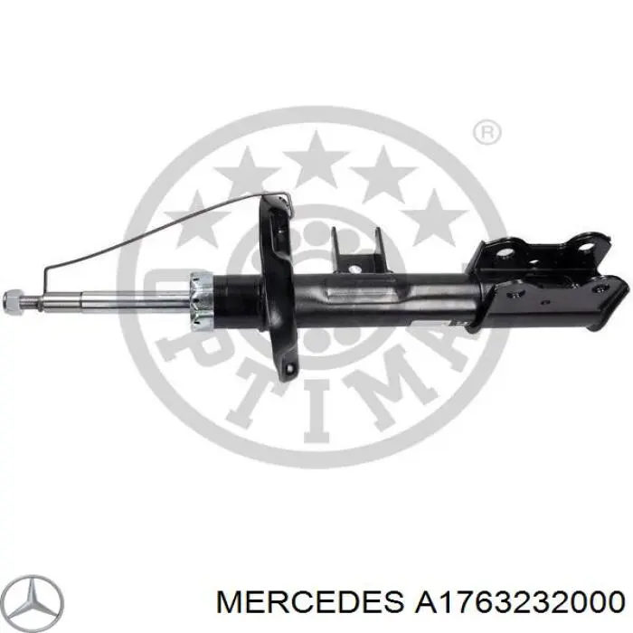 A1763232000 Mercedes amortiguador delantero derecho