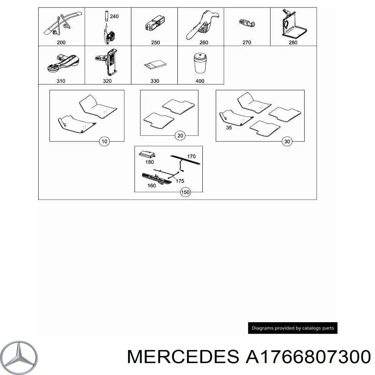 A1766807300 Mercedes 