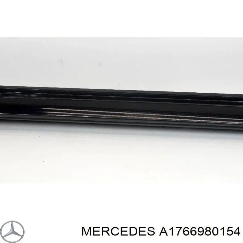 Moldura exterior derecha del umbral Mercedes A1766980154 precio, desde 210,54 EUR
