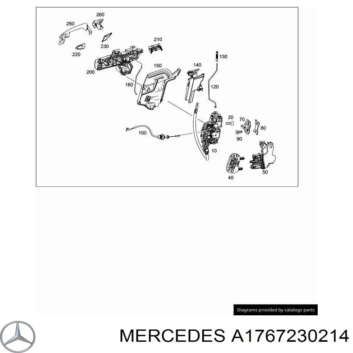  Mercedes A1767230214 precio, desde 33,92 EUR