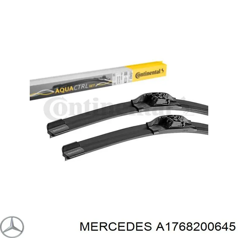 A1768200645 Mercedes Escobillas Limpiaparabrisas delanteras