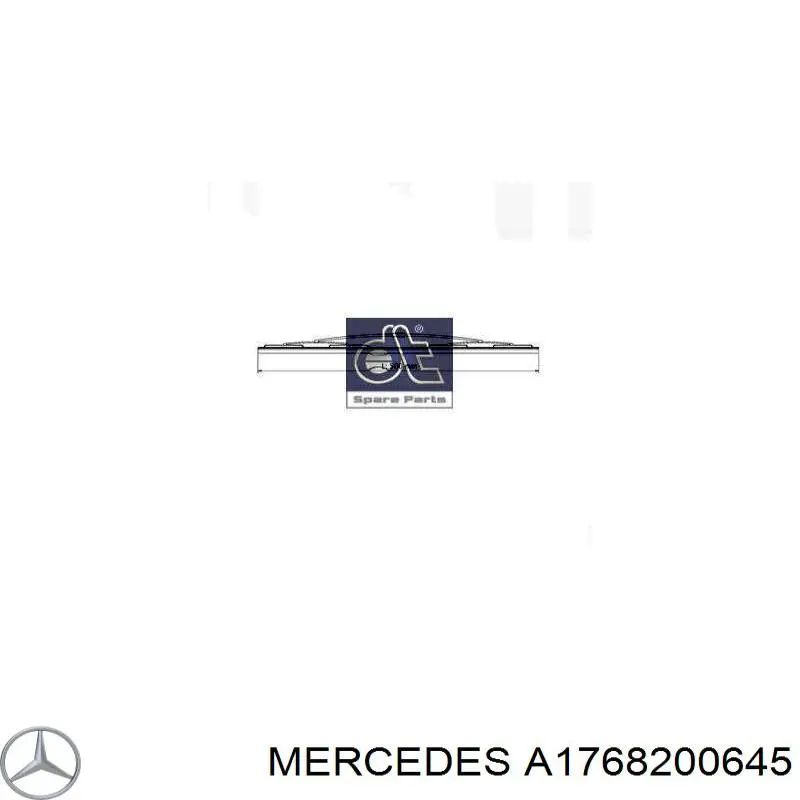 Escobillas delanteras Mercedes A1768200645 precio, desde 21,46 EUR