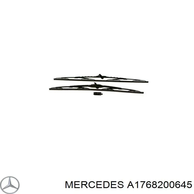Escobillas delanteras Mercedes A1768200645 precio, desde 21,46 EUR