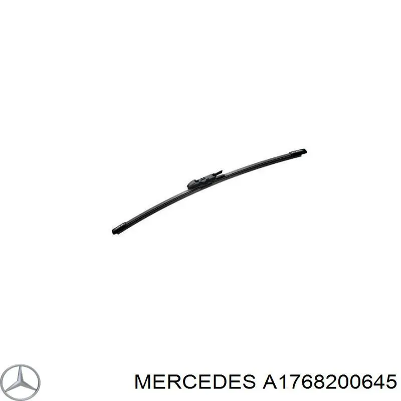 Comprar A1768200645 Mercedes Juego de escobillas de luna delantera, 2 piezas