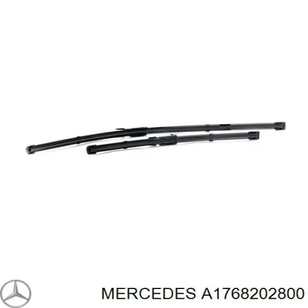 Escobillas delanteras Mercedes A1768202800 precio, desde 21,46 EUR